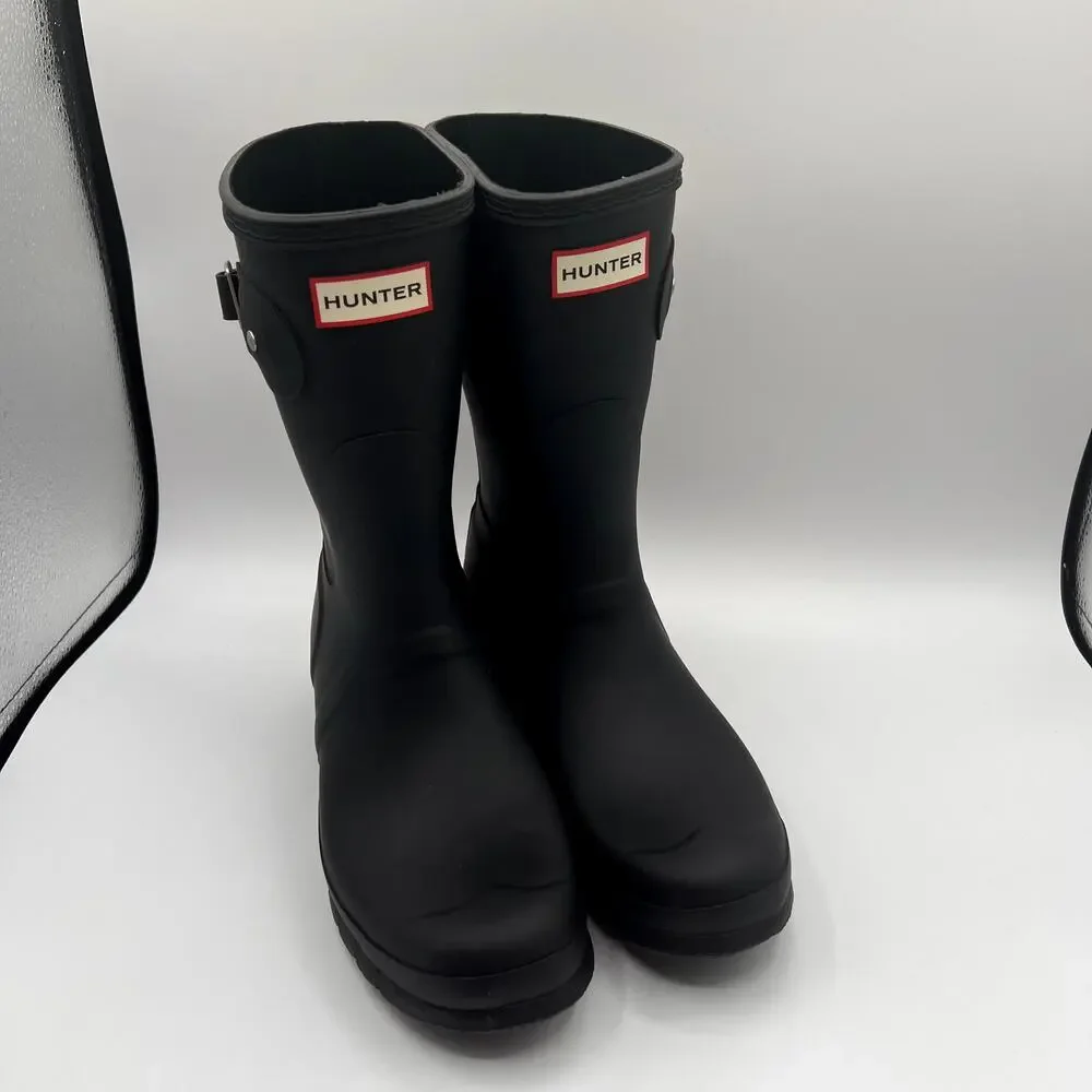 HUNTER Original Short Rain Mens Boots